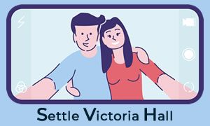 Settle Victoria Hall Logo